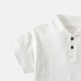 thumbnail image 5 of hotojiny Toddler Boy's Henley Shirts Short Sleeve Summer Tops 2-8 Years Cotton Button Kids T-Shirts Basic Tee Children Outfit, 5 of 7