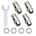 thumbnail image 4 of 1 Set Car Tire Pressure Monitor Caps Auto Tyre Pressure Monitor Indicators, 4 of 8