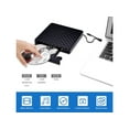 thumbnail image 3 of External CD Drive, BEVA Portable Slim USB 3.0 DVD CD Player Burner RW Writer, Copier, Reader for Laptop, Notebook, Desktop, Mac, Support Windows 7/8/ 10/ XP/Mac OS, 3 of 7