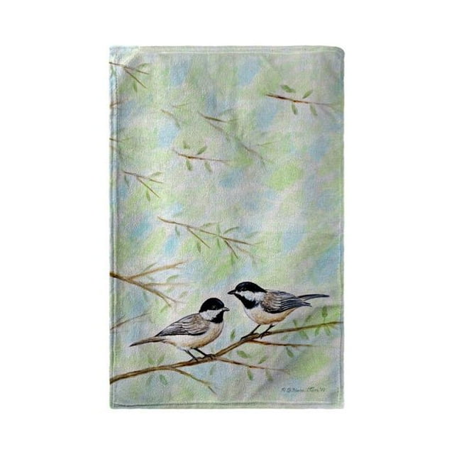 Betsy Drake BT638 30 x 50 Po Dicks Chickadees Serviette de Plage