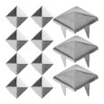 thumbnail image 1 of Raindrops 500Pcs Square Pyramid Silver Rivets Metal Studs Punk Spike Accessories for DIY Crafts, 1 of 8