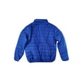 thumbnail image 3 of Seyurigaoka Men Juniors Down Cotton Jacket Solid Color Winter Cardigan Coat with Zipper, 3 of 6