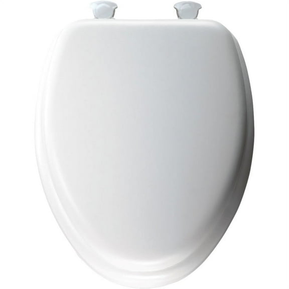 Bemis 274520 Elongated Soft Toilet Seat, White