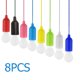 thumbnail image 1 of Bombillas LED con cable de tracción para exteriores Lámpara decorativa ecológica Wdftyju segura con batería de 8 piezas para tienda de campaña, 1 of 6