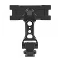 thumbnail image 1 of Mobile Phone Tripod Adapter Made of Metal with 1/4 Inch & 3/8 Inch Screw Hole and Cold Shoe Mount 360° Rotatable and 240° Tilting ​ Extendable Universal Smartphone Holder for Tripod DSLR Camera, 1 of 6