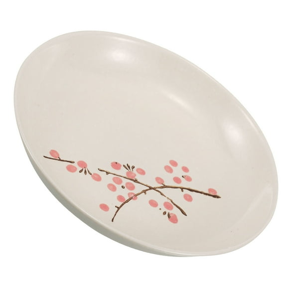 LIFKOME Vintage Serving Platter Ceramic Plate For Casual Dining General Users 1Set