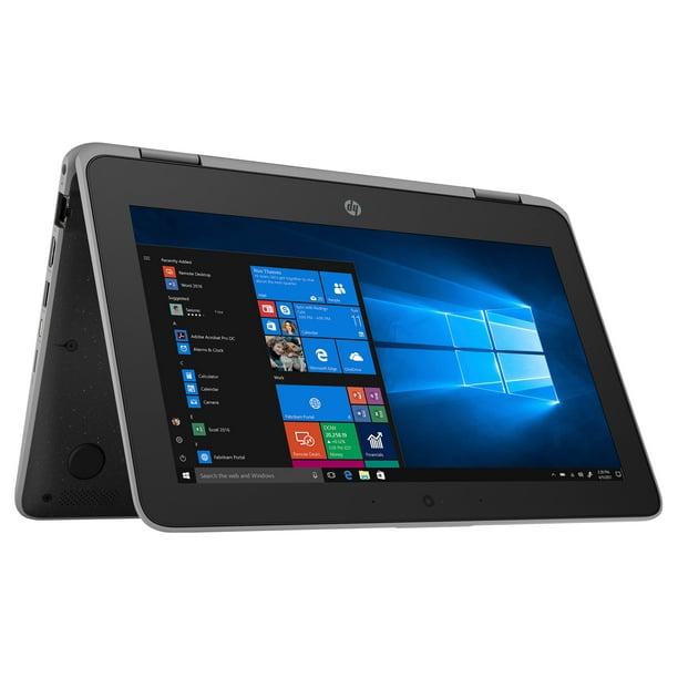 HP ProBook x360 11 G3 EE School and Business Laptop-2-in-1 (Intel Celeron N4100 4-Core, 4GB RAM, 128GB SSD, 11.6" Touch HD (1366x768), Intel UHD 600, Wifi, Bluetooth, Webcam, Win 10 Pro Education)
