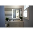 thumbnail image 3 of Miseno Mm5636ledr27k/60K 56" W X 36" H Transitional Rectangular Aluminum Framed Bathroom, 3 of 5
