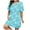 B-Sky Blue, variant on LIZUOJUN Under $ 9 Nightgowns For Women Plus Size Short Sleeve Sleep Shirt Casual Nightwear Loose Loungewear Soft Sleepwear Heart Print Nightshirt Black,XXL