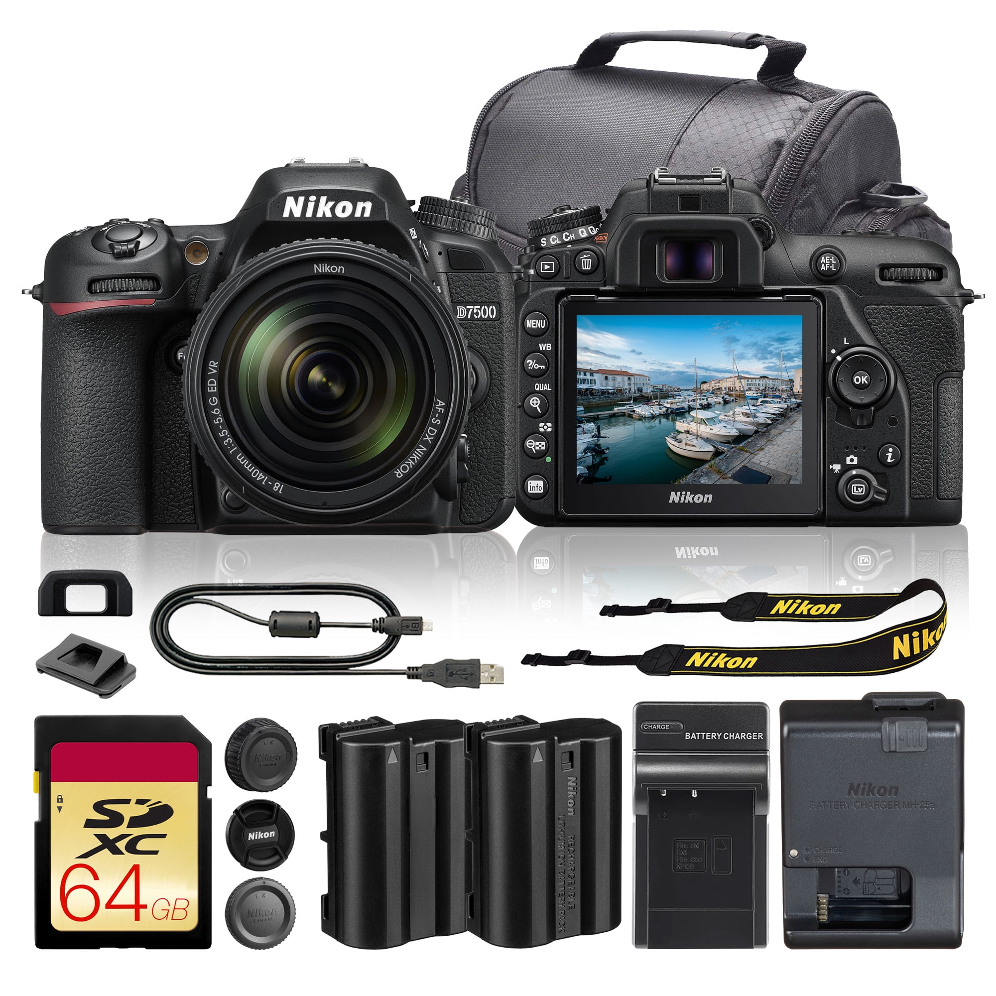 Nikon D5600 Compact DSLR Camera with 18-140mm VR Lens, 24.2MP Nikon D5600 Compact DSLR Camera with 18-140mm VR Lens, 24.2MP