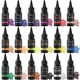 thumbnail image 1 of Kit de Resina UV Honcaring, 18 Colores, 20 g Cada uno, Curado Rápido, 1 of 8