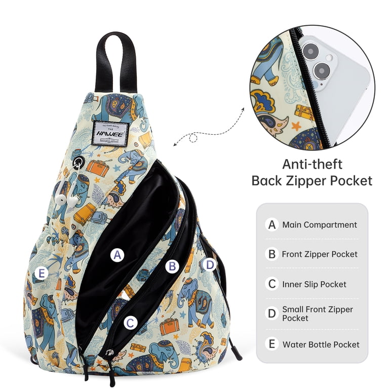 HAWEE Convertible Sling Bag for Women - Water-Resistant  display picture 2