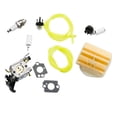 thumbnail image 4 of Carburetor Repair Kit for Husqvarna 445 450 445E 450E Chainsaw C1M EL37B Chain Saw Parts Power Carburetor fuel line filter, 4 of 7