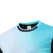 QSAWXQZ Men's Printed 2PC Athletic Jersey Set Crew Neck Short Sleeves Top Elastic Waist Shorts with Pockets Outfit Casual for Summer XL