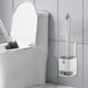 thumbnail image 1 of Multifunctional Wall Double Head Toilet Cleaning Brush Long Handle For Cleaning Without Dead Corners Built In Tray And Non Slip Base, 1 of 6