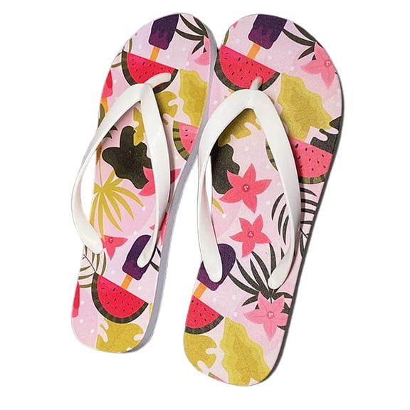 jiaxiM Leather Flip Flops for Women Black Thong Sandals Soft Shower Slippers Non- Sandals Women Dressy Tpr Sole on Shoes Women