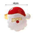 thumbnail image 6 of Dream Lifestyle 2Pcs Napkin Buttons Decorative Reusable Christmas Napkin Ring Holders Dining Room Decor Daily Use, 6 of 8