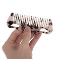 thumbnail image 3 of Unique Bargains 1 Pc Cute Cartoon Hair Comb Light Brown Acetate Sheet, 3 of 5
