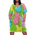 thumbnail image 1 of Vestido largo con bolsillos para mujer traje holgado de cjito Peeps, 1 of 6