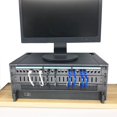 thumbnail image 4 of Jingchengmei 4U Wall Mount Patch Panel Bracket with Top Cover- 12 inch Deep - 19" Patch Panel Rack for Shallow Network, 4 of 5