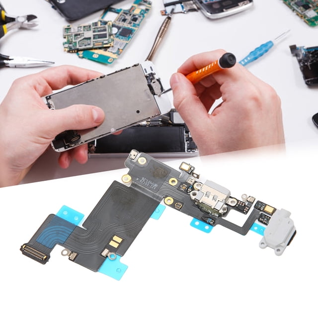 Usb Charging Port Module USB Charging Port Dock Connector Microphone Headphone Cable Module for 6S Plus
