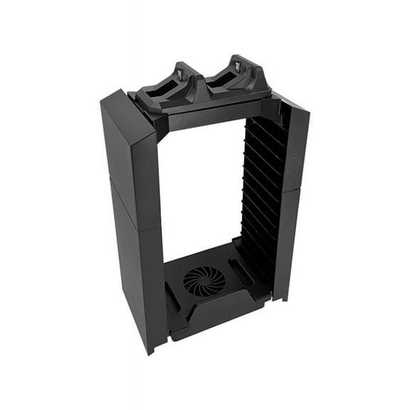 Cooling Fan Charging Dock Vertical Stand Storage for PS4 Controller
