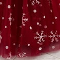 thumbnail image 6 of Baby Girl Pageant Dress Toddler Snowflake Bowknot Princess Flower Wedding Christmas Party Dresses, 6 of 7