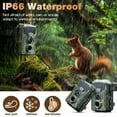 thumbnail image 5 of CAMPARK 2 Pack Trail Camera 48MP 4K Game Deer Hunting Camera with Night Vision Waterproof 120° Wide Angle Motion Activated 2.0" LCD Trail Cam for Wildlife Monitoring, 5 of 8