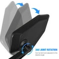 thumbnail image 3 of ETEREAUTY  Stylish Rotatable Rear View Mirror, Black, PP and Nylon, for Motor Use, Clear View, 3 of 7