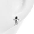 thumbnail image 2 of Ciieeo 1 Pair Cross Stud Earrings Female Earrings Simple Earrings Dainty Small Earrings, 2 of 5