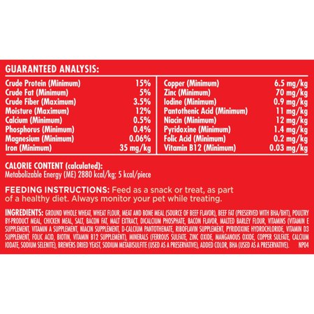 Milk-Bone Flavor Snacks Mini Dog Biscuits, Flavored Crunchy Dog Treats, 36 oz. - Image 11