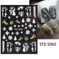 thumbnail image 1 of Rkxzt Clearance Sale Nail Art Sticker Christmas 5D Embossed Stereo Snowflake Adhesive Sticker Nail Art Sticker, 1 of 2