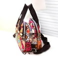 thumbnail image 7 of SPRING PARK Nylon Shoulder Bag Multi Pocket Zipper Tote Floral Print Crossbody Shoulder Handbag, 7 of 7