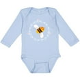 thumbnail image 3 of Inktastic Bee Gift Cute Kids Honeybee Girls Long Sleeve Baby Bodysuit, 3 of 5