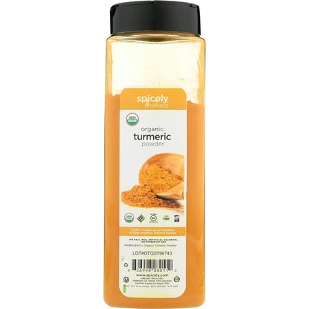 Spicely Organic Spices - Spicely Organics Turmeric Club Size Certified Gluten Free