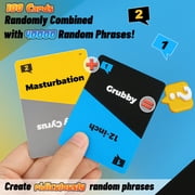 Huge Wave Party Games Board Games for Adults, Lip Reading Game Based On The Headphone Challenge, 2+ Players 40,000 Funny Phrase Combos (Ages 17+)