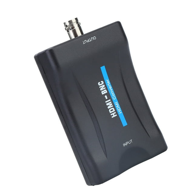 Convertisseur de Signal, Apparence Classique Robuste Longue Durée de Vie Convertisseur de Signal Vidéo Composite pour Enregistreurs de DVD pour Lecteurs Vidéo