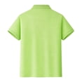 thumbnail image 3 of Grblisyd Back to School Boys Polo Shirts Golf Tennis Quick Dry Collared Shorts Sleeve Girls School Uniform T-Shirts Lightweight Athletic Tops, 3 of 6