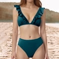 thumbnail image 1 of WILLBEST Traje De Baño Mujer Arena Conjunto De Bikini Para Mujer Con Volantes Y Cintura Alta Traje De Baño Sexy De Dos Piezas Traje De Baño, 1 of 6