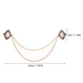 thumbnail image 2 of 2pcs Versatile Brooches Suit Clips Vintage Collar Clips Elegant Breastpins, 2 of 7