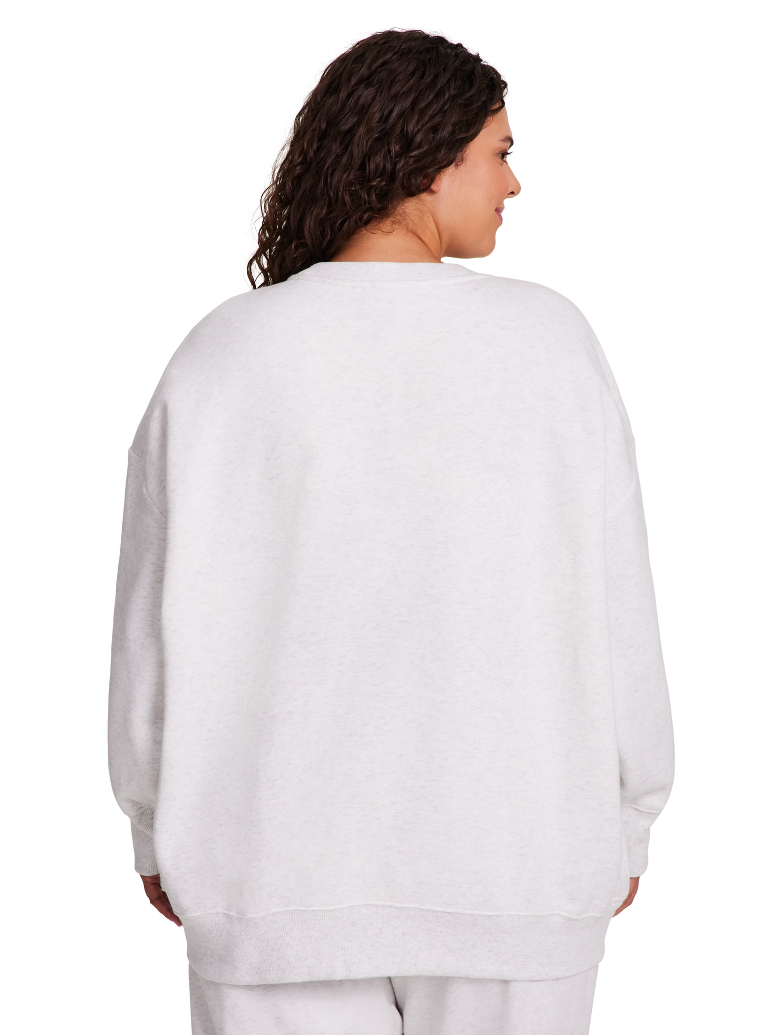 Reebok Women's and Women's Plus Weekender Oversized Crewneck, Sizes XS - XXXL