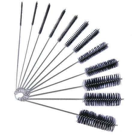 Household Bottle Brushes Pipe Bong Cleaner Glass Tube Cleaning Brush Set Of (Best Way To Clean Pipes And Bongs)