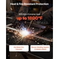 thumbnail image 4 of 3.5mm Thick Carbon Fiber Welding Blanket, 40x40 Inch Flame Retardant Protection, 4 of 10