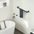 thumbnail image 4 of 5 - Piece Stainless Steel Bathroom Towel Rack Set Wall Mount, 4 of 10