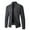 Grey, variant on Men's Autumn Winter Fashion Sweater Coat Velvet Padded Knitted Cardigan Casual Warm Tops Outerwear Comfortable Stylish