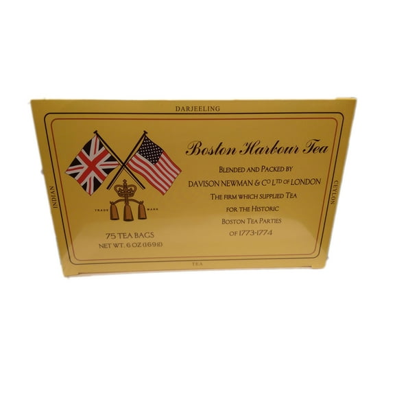 Boston Harbour English Black Tea in Individual Serving Bags 75 Tea Bags
