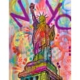 thumbnail image 2 of Dean Russo Collection 20x24 White Modern Wood Framed Museum Art Print Titled - Liberty, 2 of 4