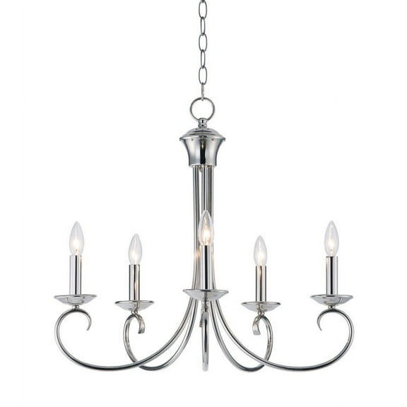 Maxim Lighting - Five Light Chandelier - Loft-Five Light Chandelier in Early