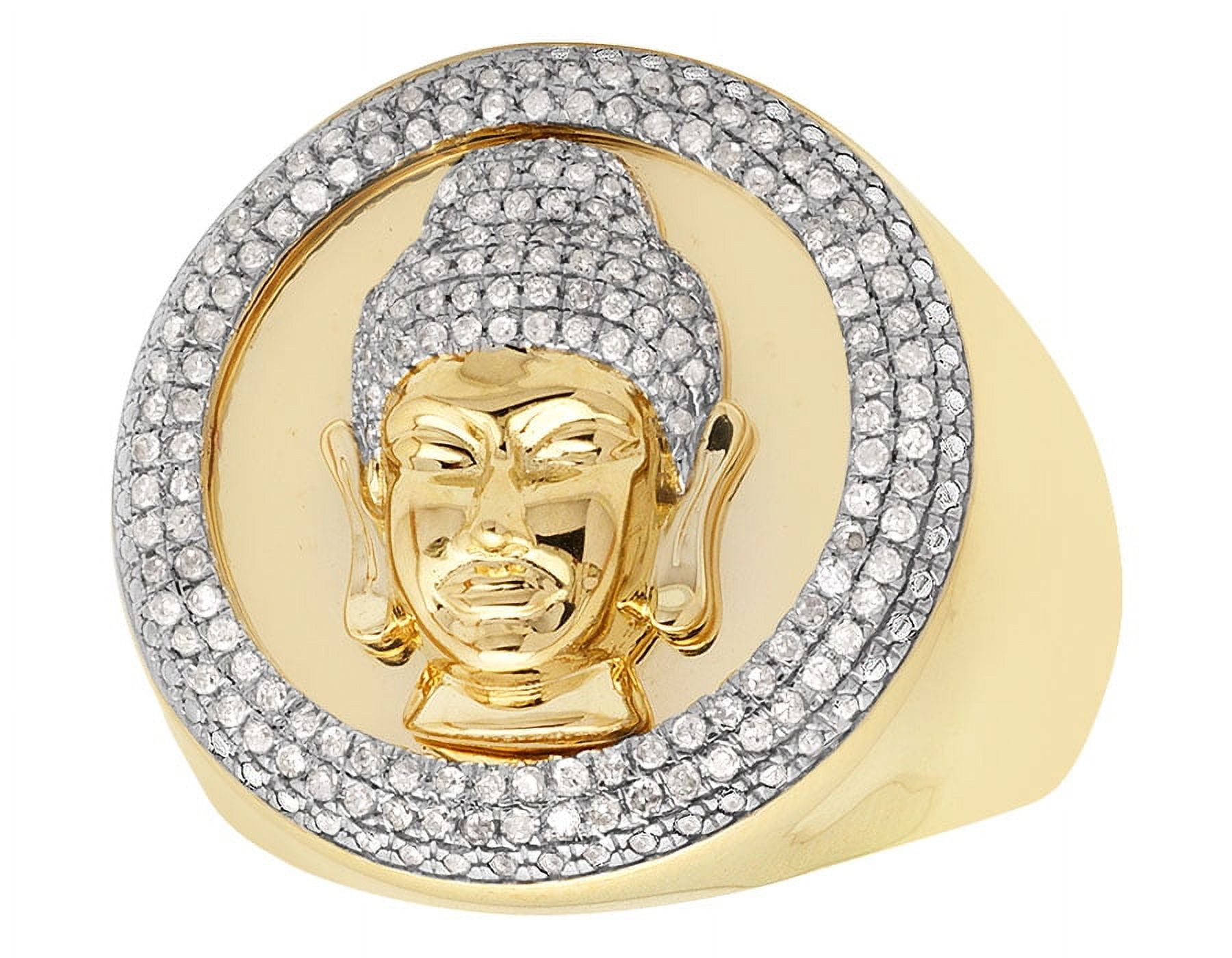 Buy 22K Gold Temple Lord Saibaba Ring 569VA4 Online from Vaibhav Jewellers