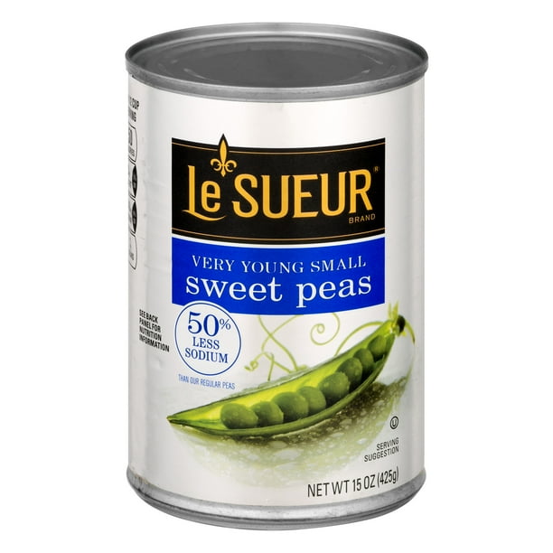 Le Sueur Peas Sweet Very Young Small, 15.0 OZ - Walmart ...